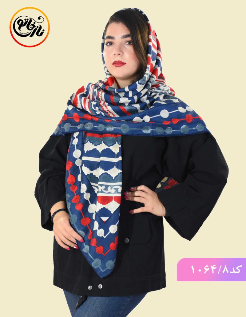 روسری نخی الیکا قرمز