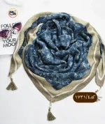 روسری پلیسه منگوله دار کد 1731 - Image 8