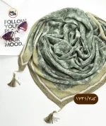 روسری پلیسه منگوله دار کد 1731 - Image 4