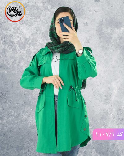 مانتو لینن اترا سبز
