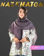 روسری ساده نخی ضد چروک تارا کد 1087 - Image 13