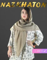 روسری ساده نخی ضد چروک تارا کد 1087 - Image 14