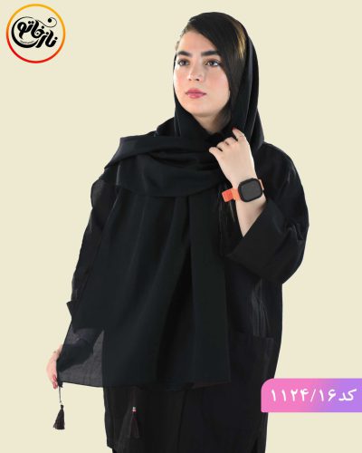 شال حریر اسلب سادخ نیلا