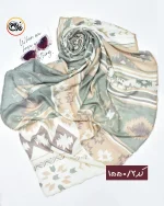 روسری نخی طرحدار کد 1550 - Image 3