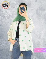 مانتو لینن طرحدار برکه 2