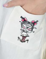 مانتو لینن دخترک بهار کد 1078 - Image 3