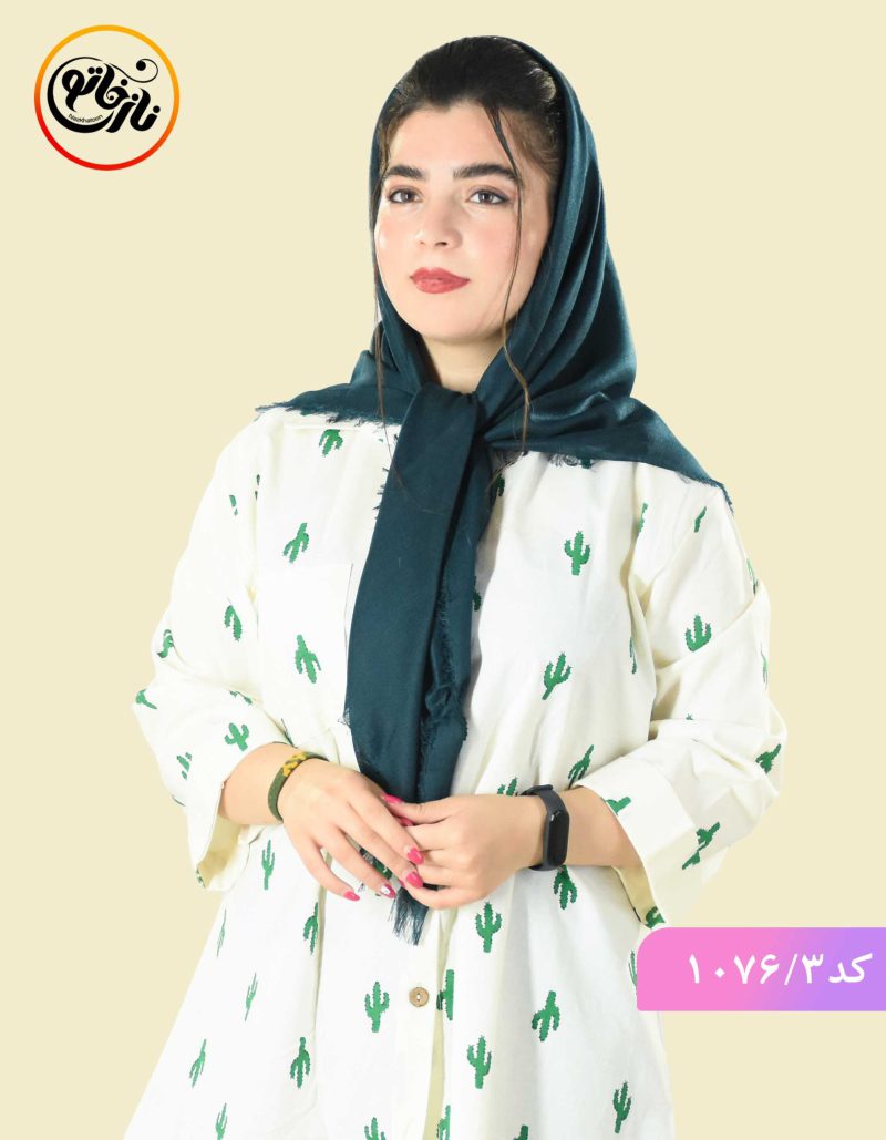 روسری ضد چروک قواره 110 کله غازی