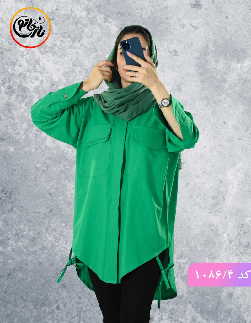 مانتو لینن اتنا سبز