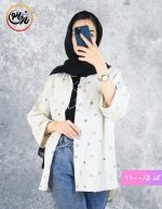 مانتو لینن طرحدار برکه 5