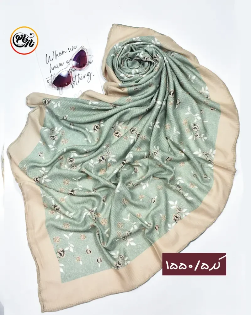 روسری نخی طرحدار
