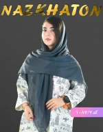 روسری ساده نخی ضد چروک تارا کد 1087 - Image 10