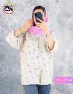 مانتو لینن طرحدار برکه 8