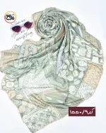 روسری نخی طرحدار کد 1550 - Image 10