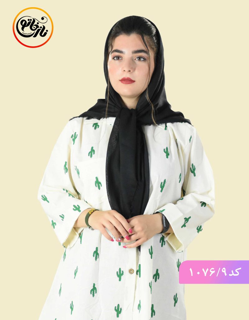 روسری ضد چروک قواره 110 مشکی