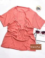 بلوز سه دکمه کبریتی کد 1758 - Image 3