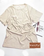 بلوز سه دکمه کبریتی کد 1758 - Image 5