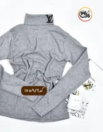 بلوز یقه اسکی کبریتی اسپرت کد 1759 - Image 4