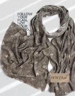 شال موهر طرح گوچی کد 1717 - Image 10