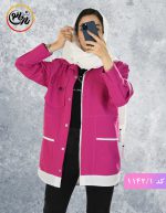 شومیز مانتویی هیما سرخابی