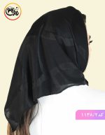 مینی اسکارف مشکی نگار کد 1138 - Image 4