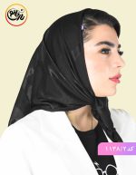 مینی اسکارف مشکی نگار کد 1138 - Image 3