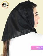 مینی اسکارف مشکی نگار کد 1138 - Image 9