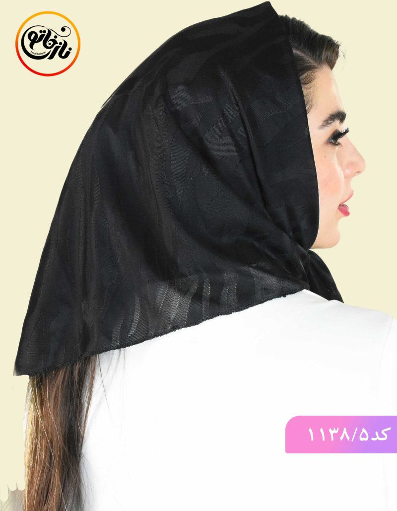 مینی اسکارف مشکی نگار کد 1138 - Image 9