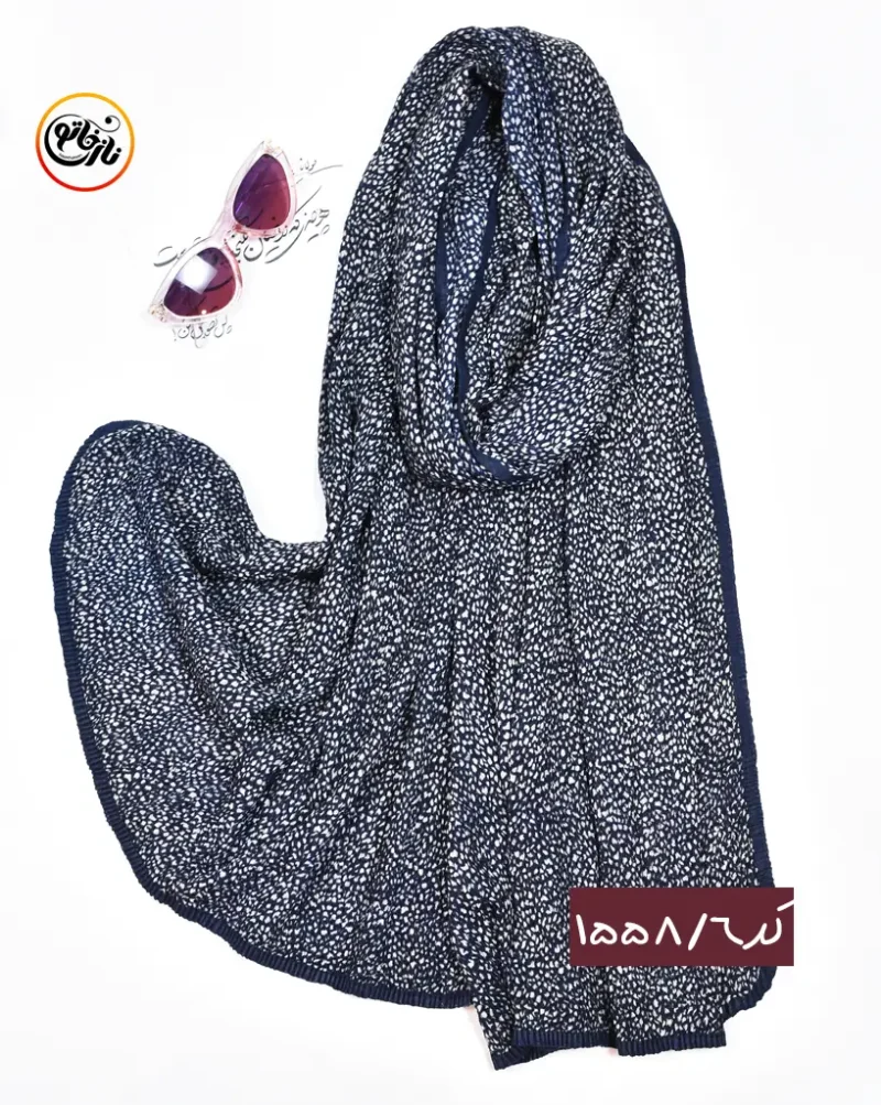 شال پاییزه پلیسه رنگی کد 1558 - Image 7
