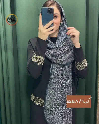 شال پاییزه پلیسه رنگی