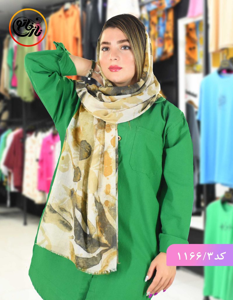 شال نخی لنا کد 1166 - Image 4