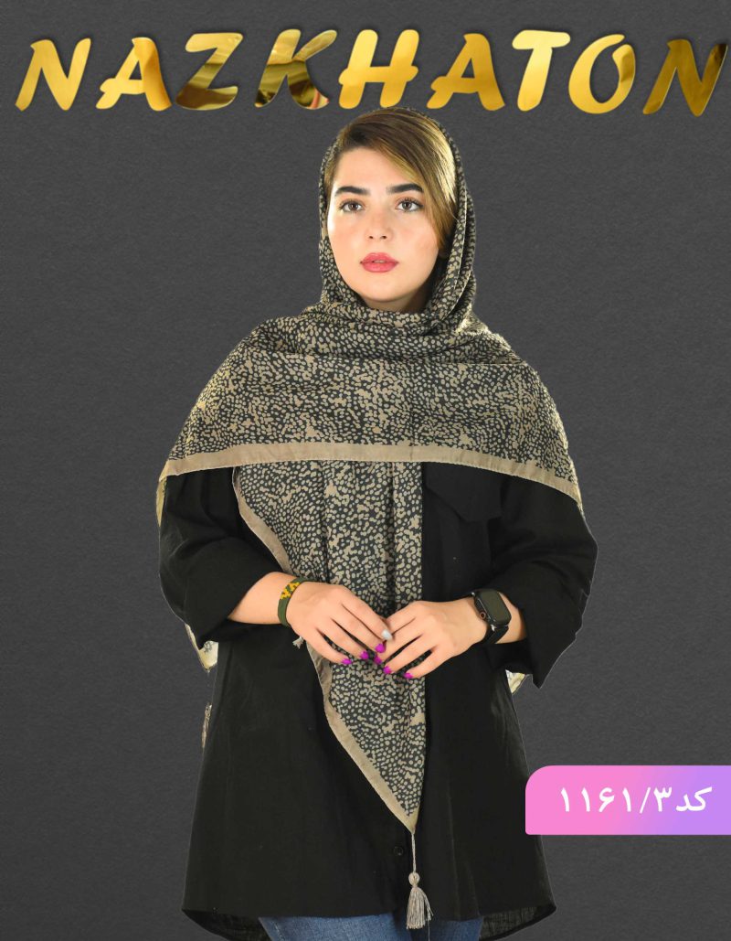 روسری نخی شمیم نسکافه ای