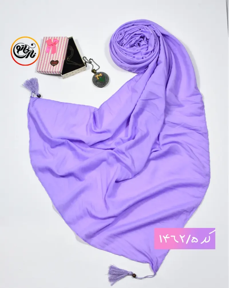 شال پلیسه رنگین کمان کد 1462 - Image 11