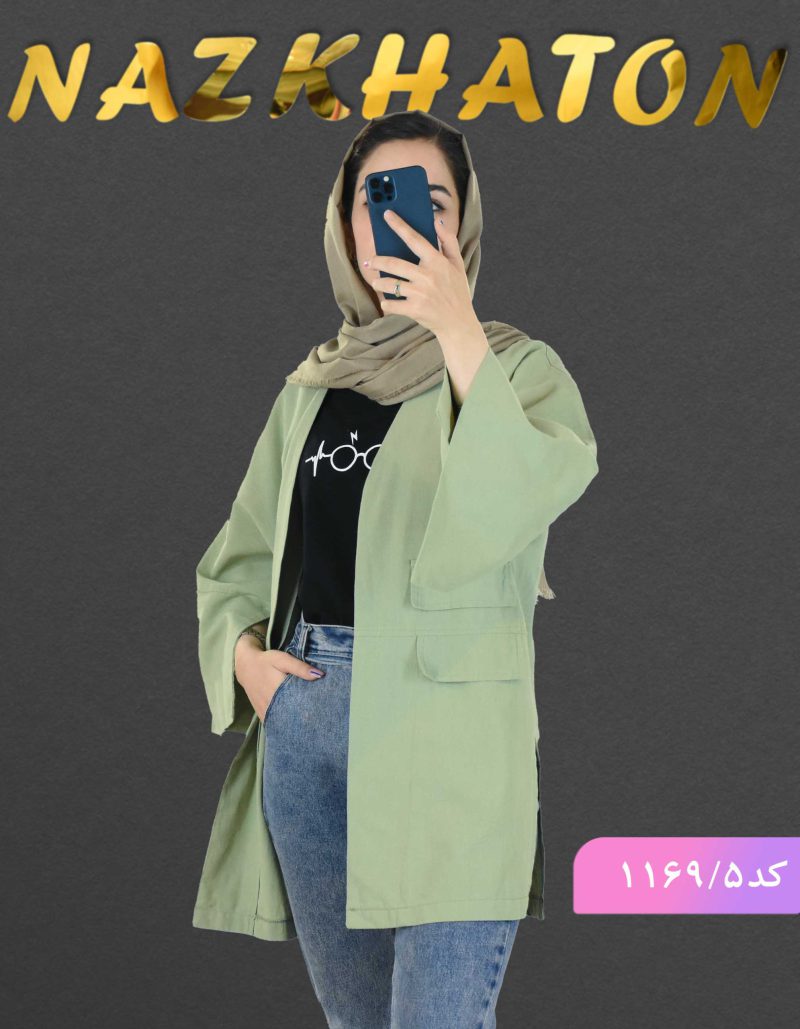 مانتو لینن ریتا کد 1169 - Image 7
