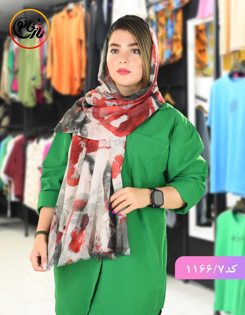 شال نخی لنا کد 1166 - Image 9