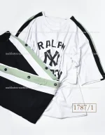 ست تیشرت لانگ و شلوار