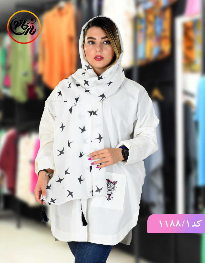 شال نخی پرستو کد ۱۱۸۸ - Image 6