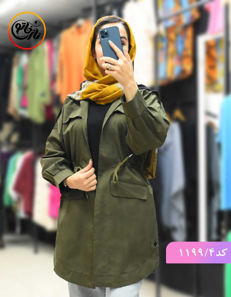 بارانی حنانه کد 1199 - Image 5