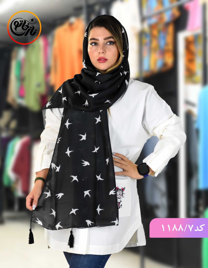 شال نخی پرستو کد ۱۱۸۸ - Image 12