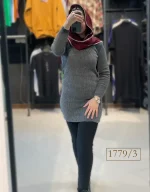 بلوز بافت بلند کد 1779 - Image 3