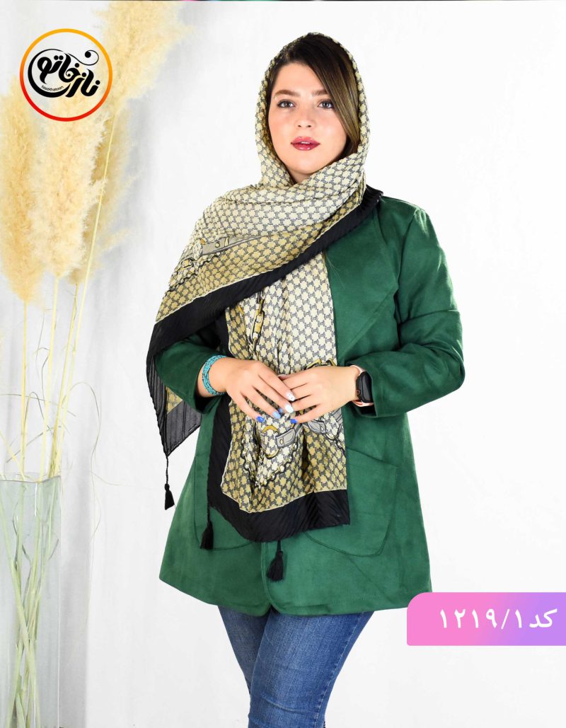 شال پلیسه اسنا کد 1219 - Image 3
