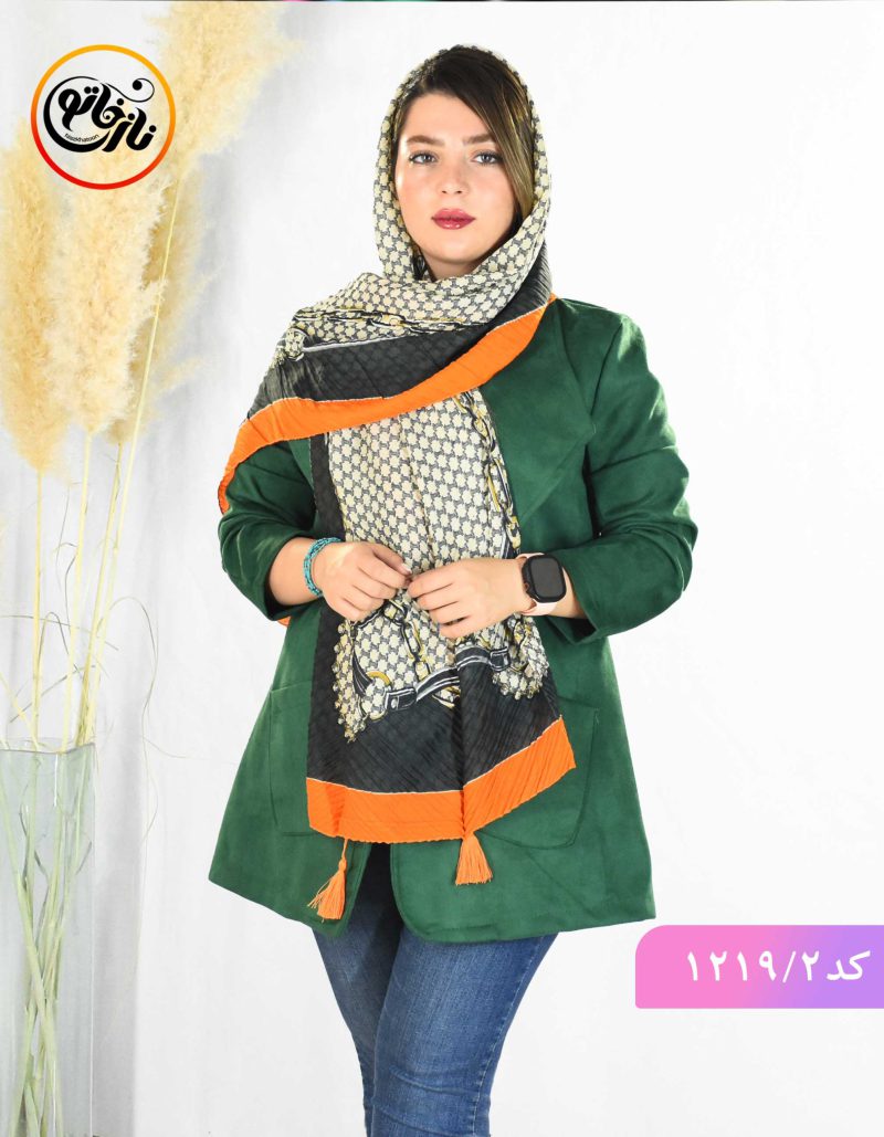 شال پلیسه اسنا کد 1219 - Image 4