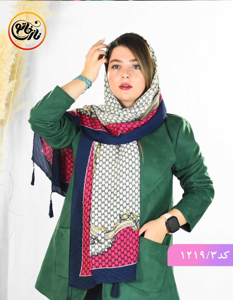 شال پلیسه اسنا کد 1219 - Image 1