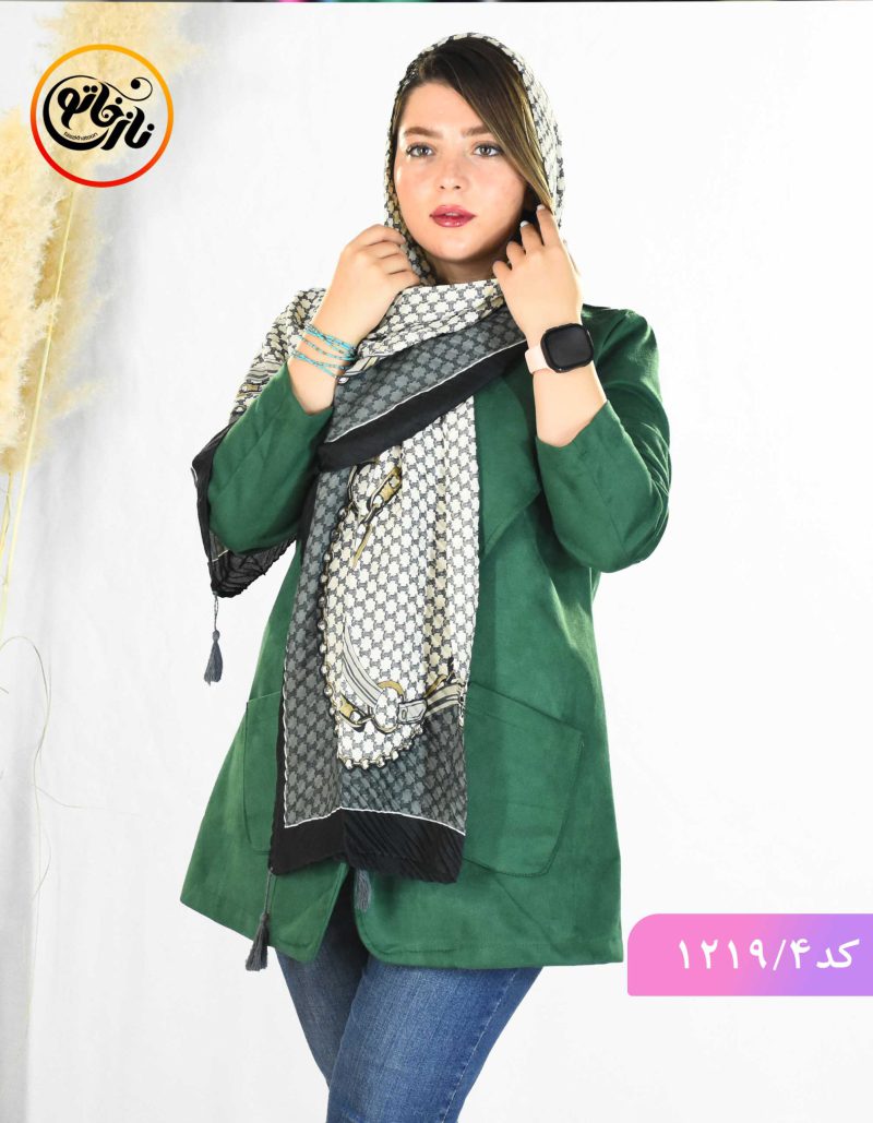 شال پلیسه اسنا کد 1219 - Image 5
