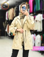 مانتو پائیزه صوفیا کرم روشن