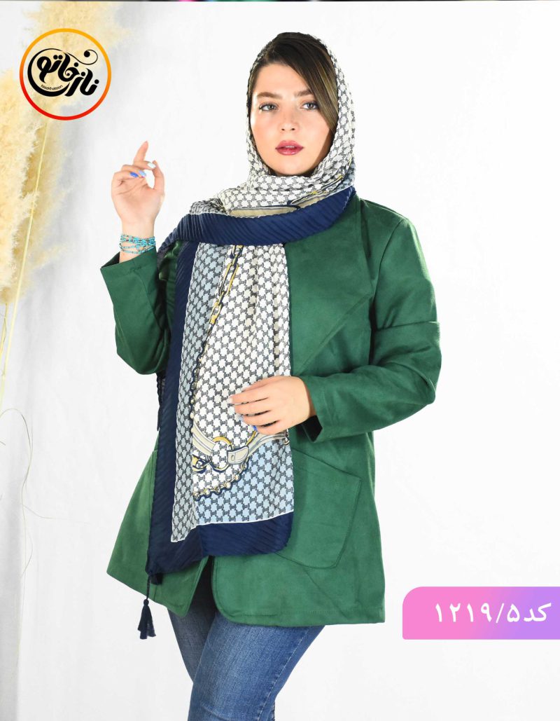 شال پلیسه اسنا کد 1219 - Image 6