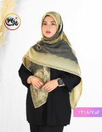 روسری گارزا ژاکارد پروین کد 1218