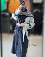 بارانی سانتانا زنانه ترکیب جین کد 1784 - Image 3