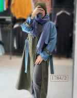 بارانی سانتانا زنانه ترکیب جین کد 1784