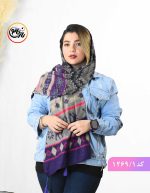 شال موهر گندم بنفش