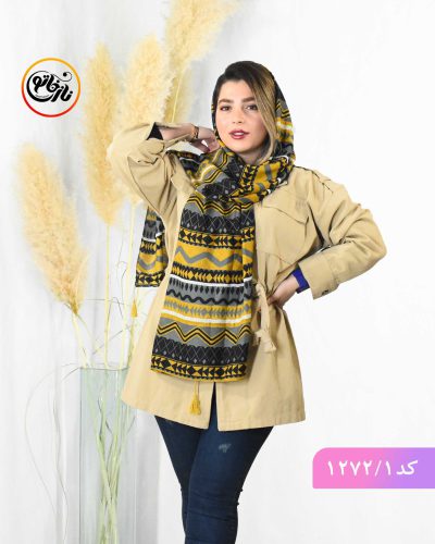شال پاییزه طنین خردلی